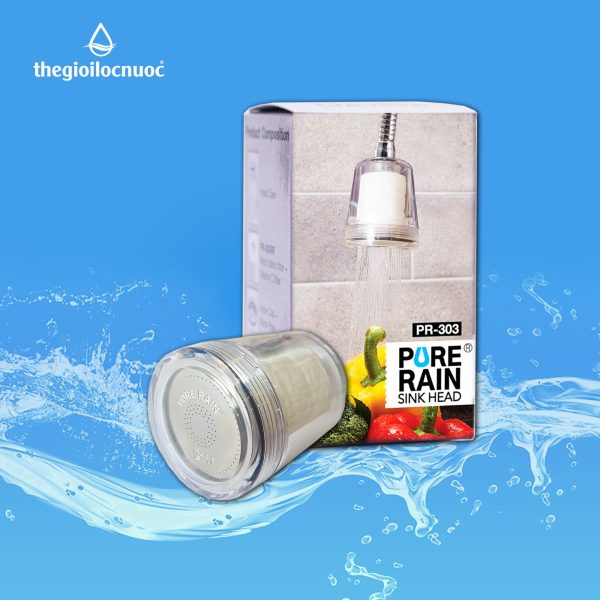 BỘ LỌC ĐẦU VÒI CHẬU RỬA PURERAIN PR-303