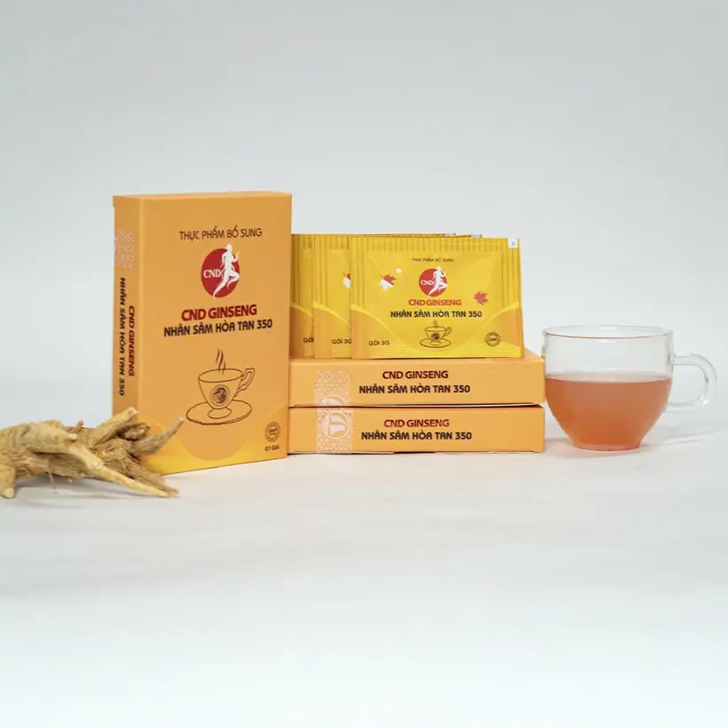Nhân sâm hoà tan 350 loại 7 gói
