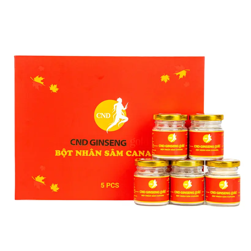 Bột nhân sâm CANADA (set 5)0